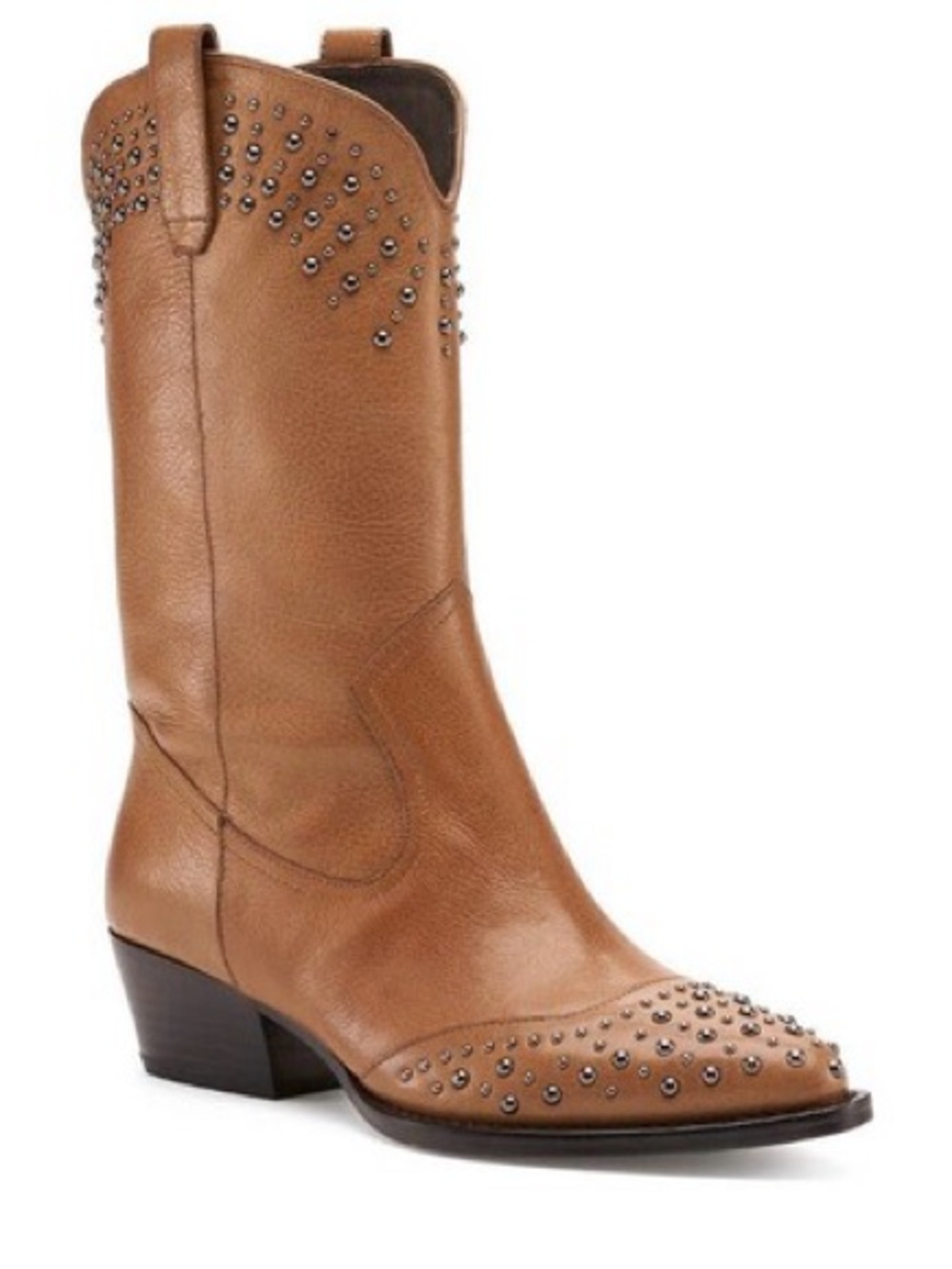 Botkier Tammy Studded Mid Rise Boots Western Style Women’s size 9